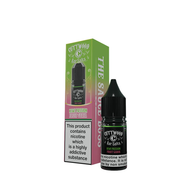 Cuttwood Bar Salts Kiwi Passionfruit Guava 10ml Nic Salt E-Liquid