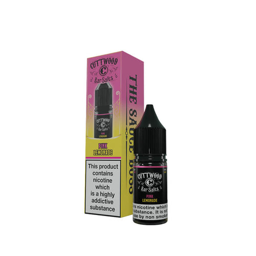 Cuttwood Bar Salts Pink Lemonade 10ml Nic Salt E-Liquid