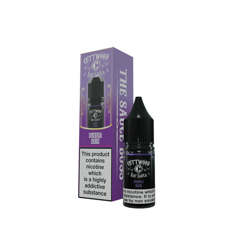 Cuttwood Bar Salts Purple Rain 10ml Nic Salt E-Liquid