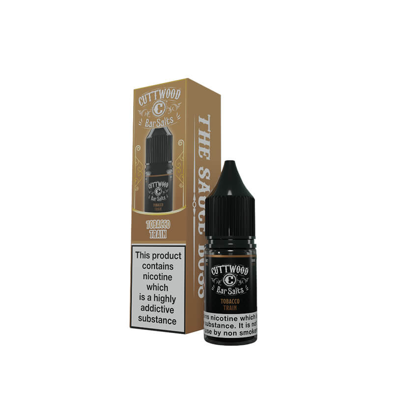 Cuttwood Bar Salts Tobacco Train 10ml Nic Salt E-Liquid