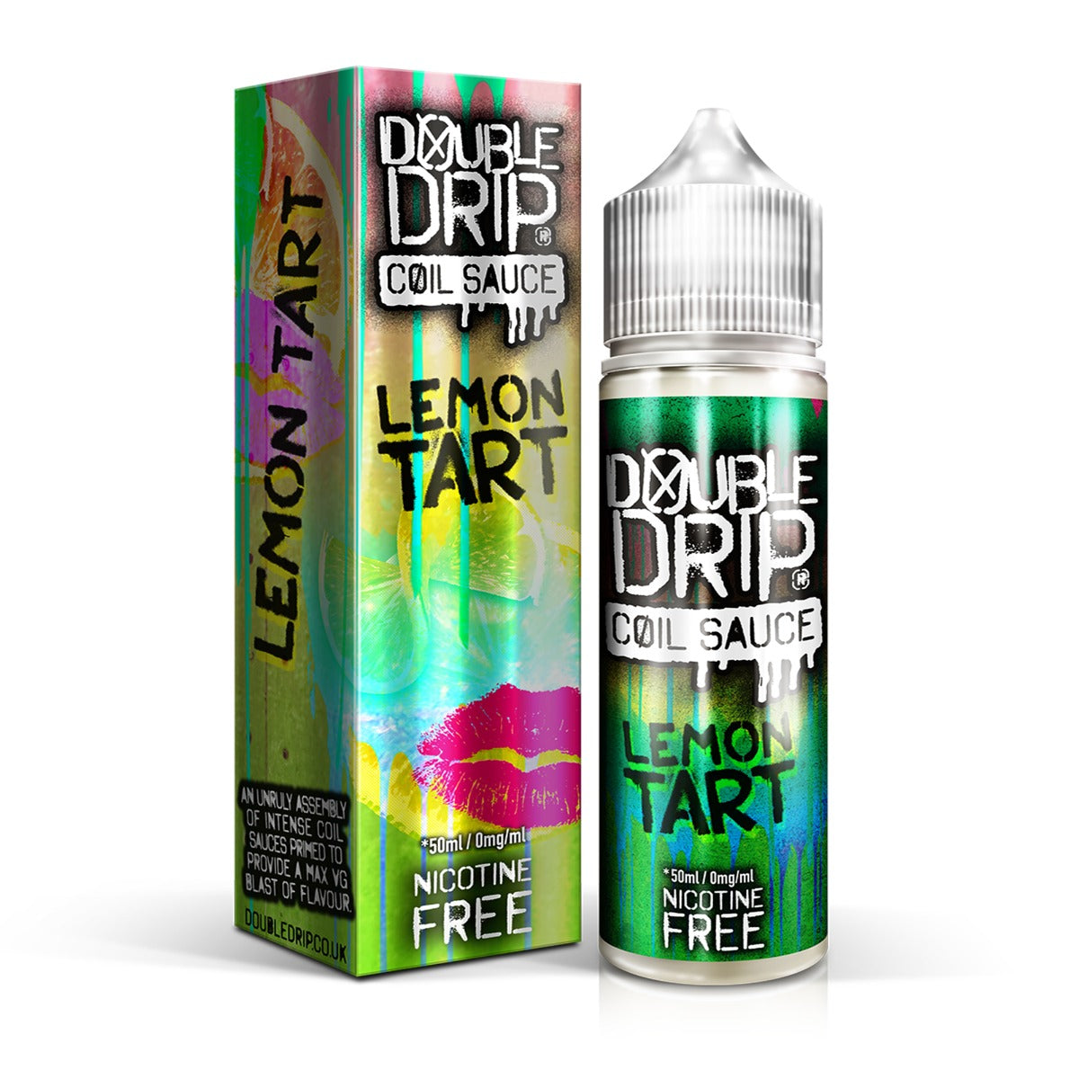 Double Drip Lemon Tart Short Fill E-Liquid 50ml