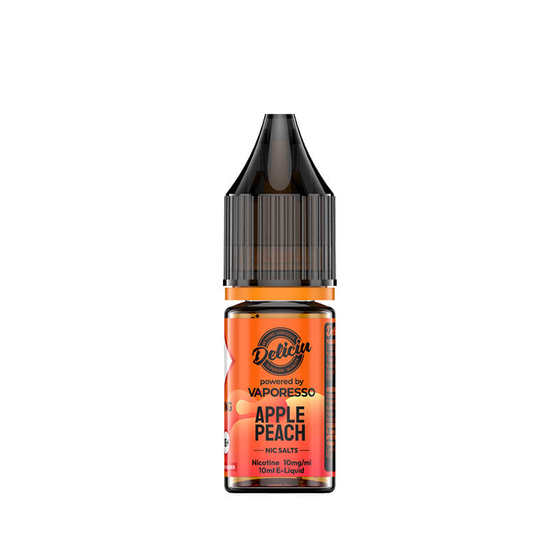 Deliciu V2 Apple Peach 10ml Nic Salt E-Liquid by Vaporesso