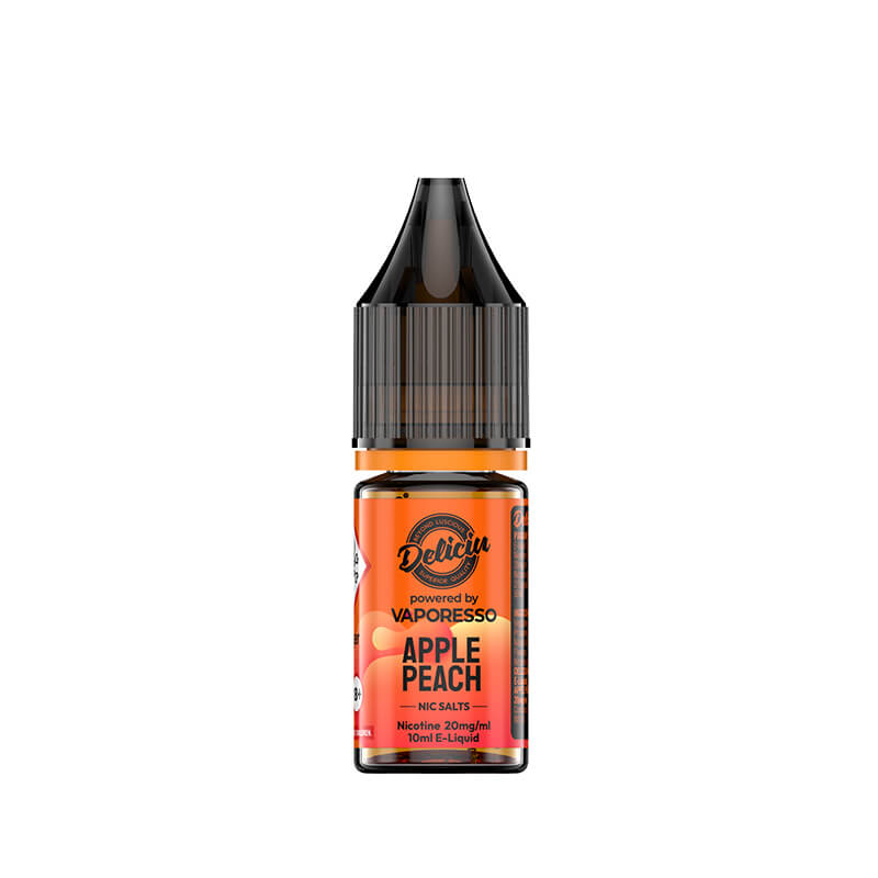 Deliciu V2 Apple Peach 10ml Nic Salt E-Liquid by Vaporesso