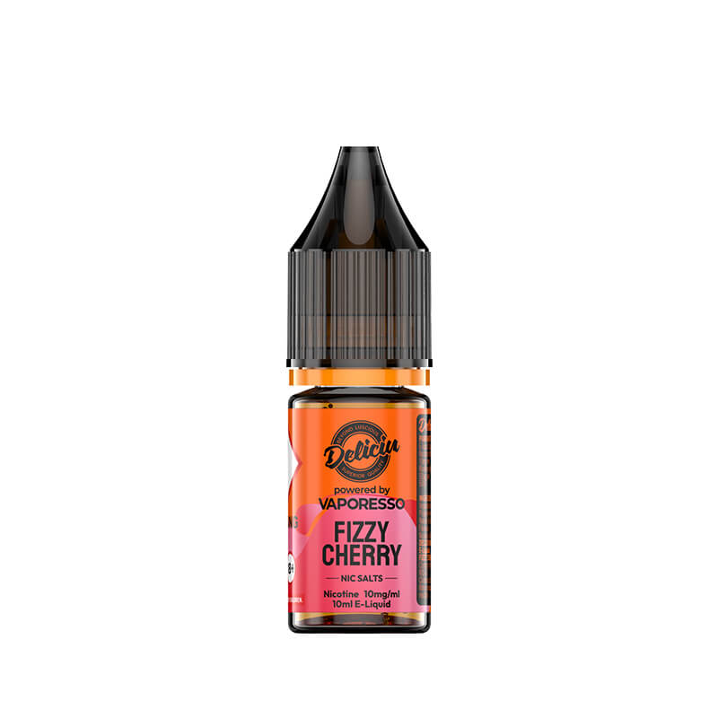 Deliciu V2 Fizzy Cherry 10ml Nic Salt E-Liquid by Vaporesso