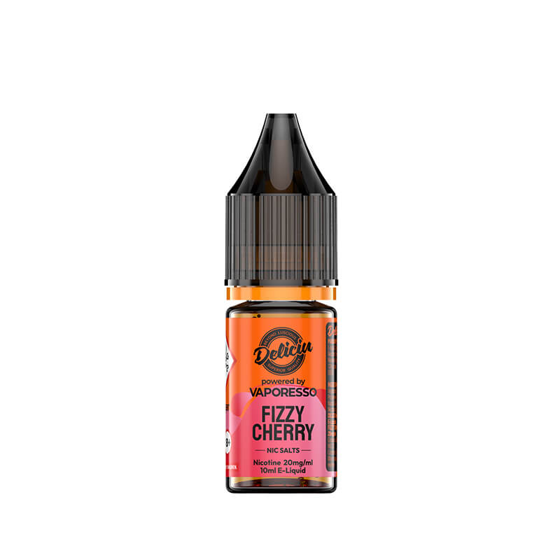 Deliciu V2 Fizzy Cherry 10ml Nic Salt E-Liquid by Vaporesso