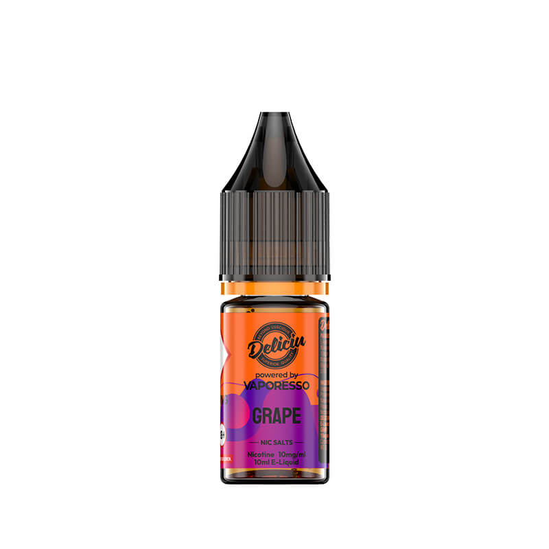 Deliciu V2 Grape 10ml Nic Salt E-Liquid by Vaporesso