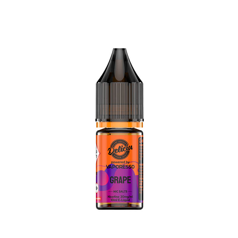 Deliciu V2 Grape 10ml Nic Salt E-Liquid by Vaporesso