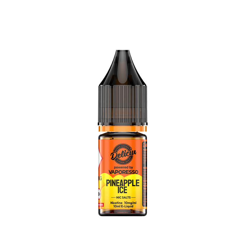 Deliciu V2 Pineapple Ice 10ml Nic Salt E-Liquid by Vaporesso