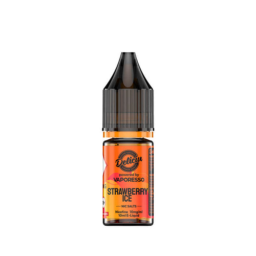 Deliciu V2 Strawberry Ice 10ml Nic Salt E-Liquid by Vaporesso