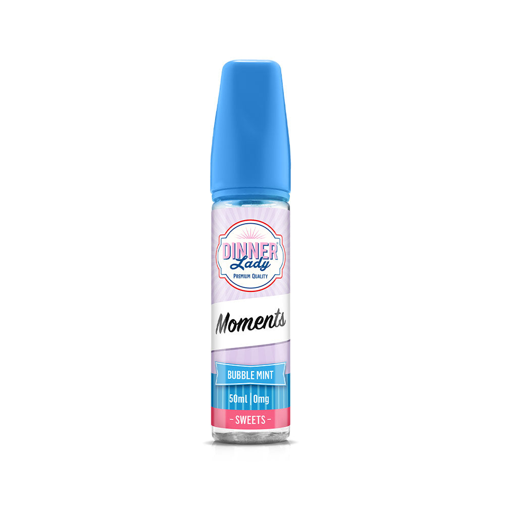 Dinner Lady Moments Bubble Mint 50ml Shortfill E-liquid