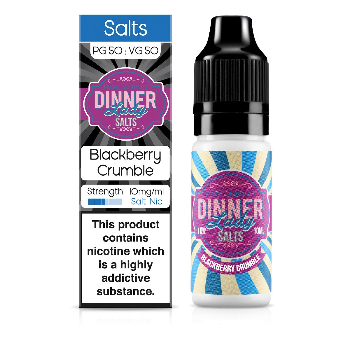 Dinner Lady Blackberry Crumble Nic Salt E-Liquid