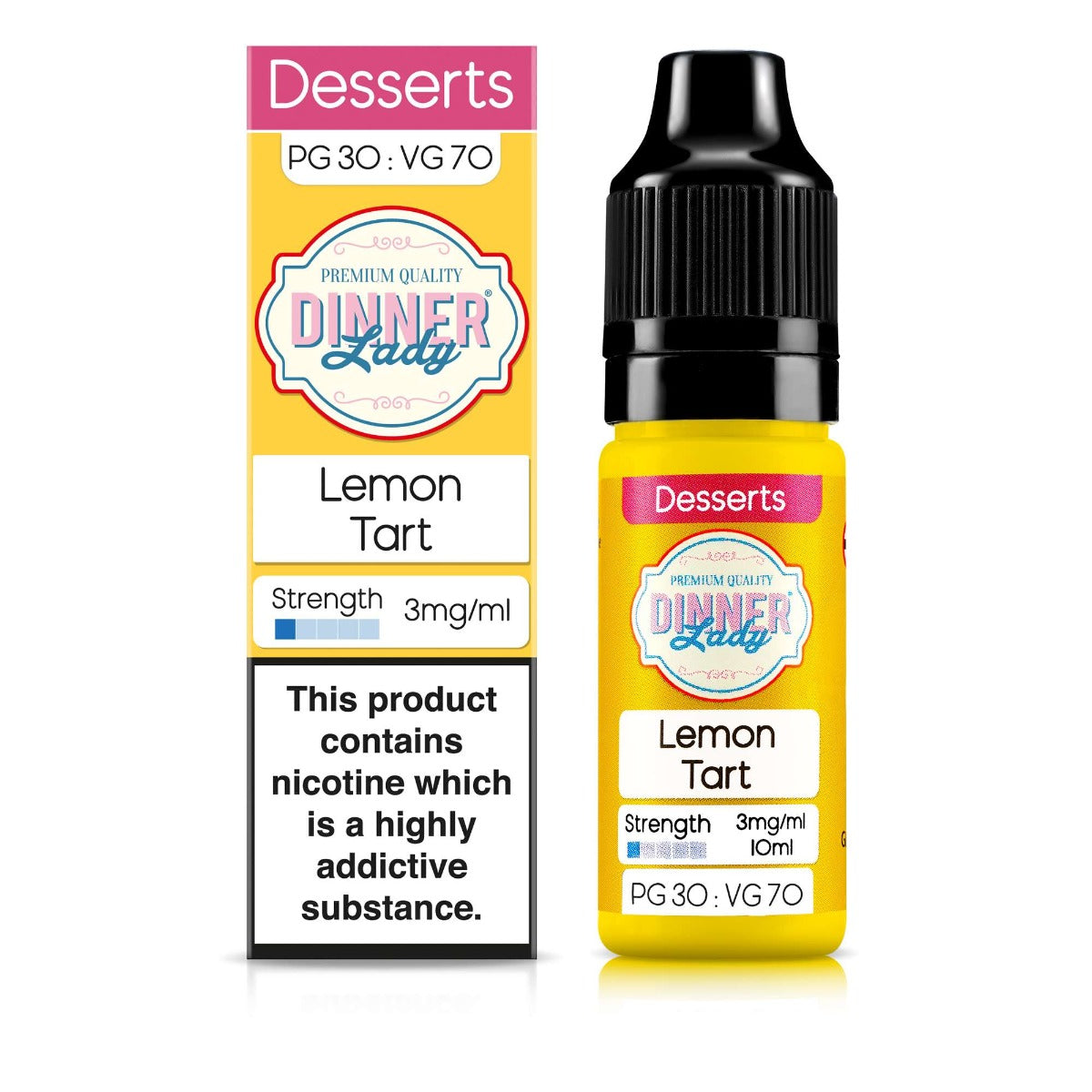 Dinner Lady Lemon Tart E-Liquid 10ml