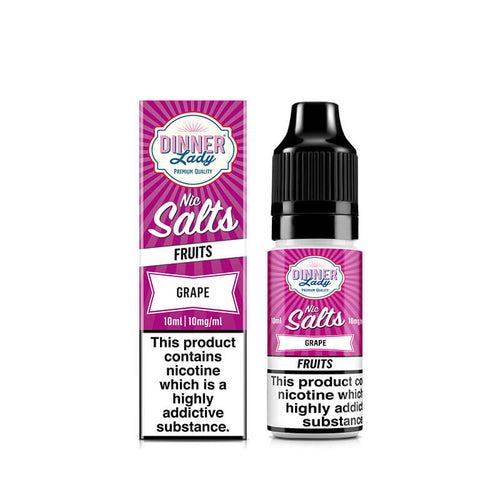 Dinner Lady Salts Grape 10ml Nic Salt E-Liquid