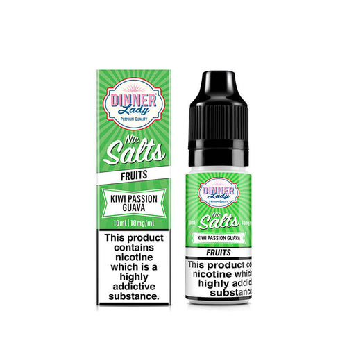 Dinner Lady Salts Kiwi Passion Guava 10ml Nic Salt E-Liquid