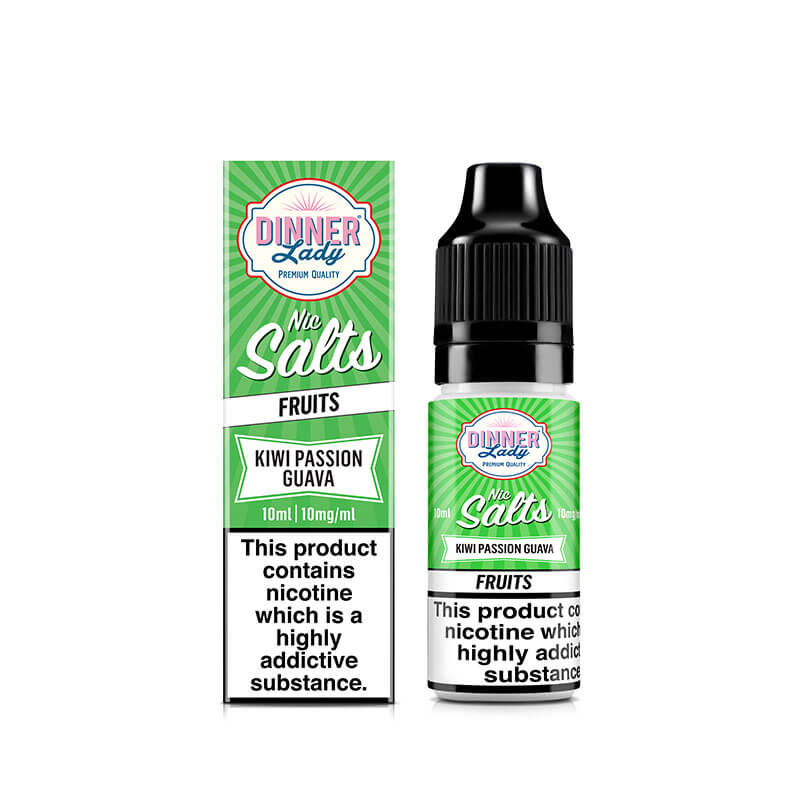 Dinner Lady Salts Kiwi Passion Guava 10ml Nic Salt E-Liquid