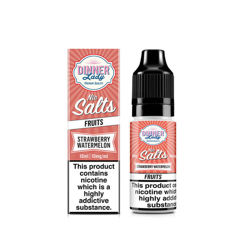 Dinner Lady Salts Strawberry Watermelon10ml Nic Salt E-Liquid