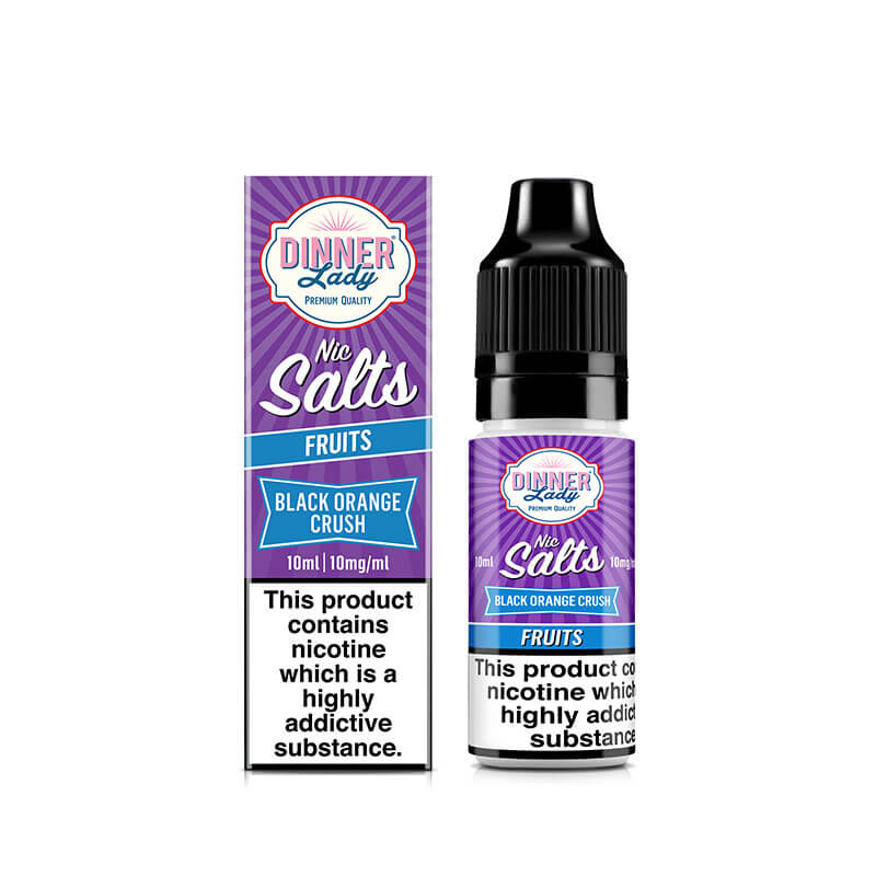 Dinner Lady Salts Black Orange Crush 10ml Nic Salt