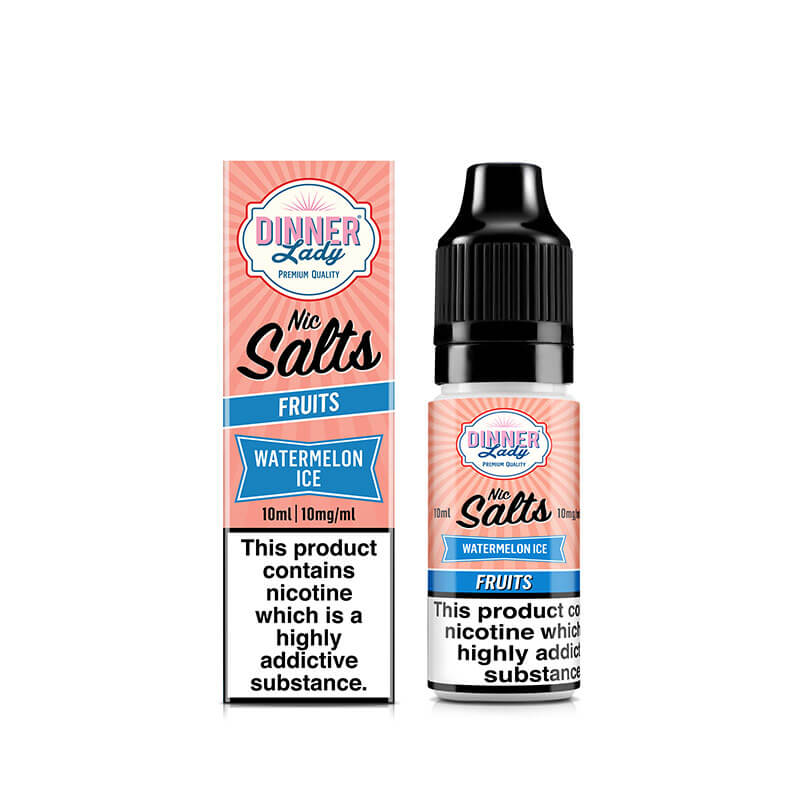 Dinner Lady Salts Watermelon Ice 10ml Nic Salt E-Liquid