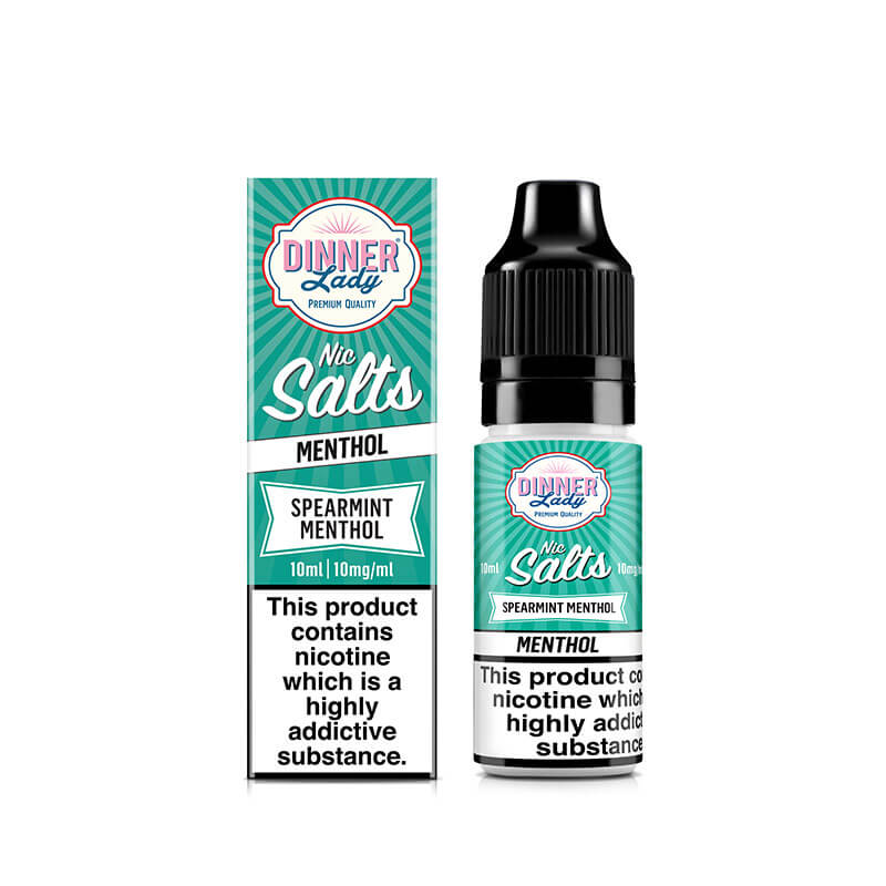 Dinner Lady Salts Spearmint Menthol 10ml Nic Salt E-Liquid