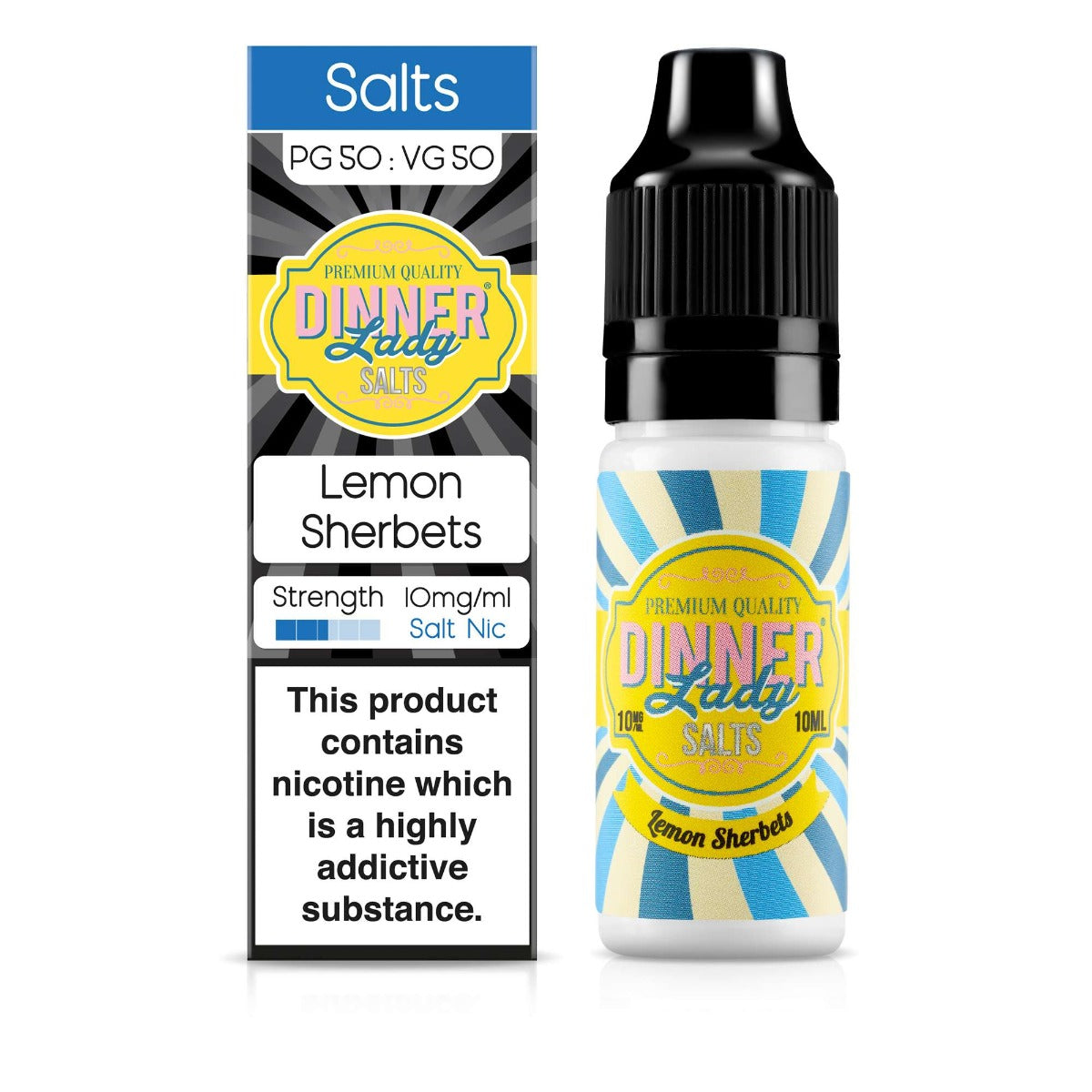 Dinner Lady Lemon Sherbets Nic Salt E-Liquid