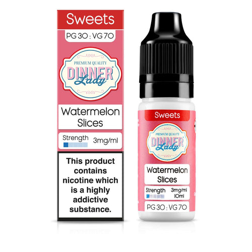 Dinner Lady Watermelon Slices E-Liquid 10ml