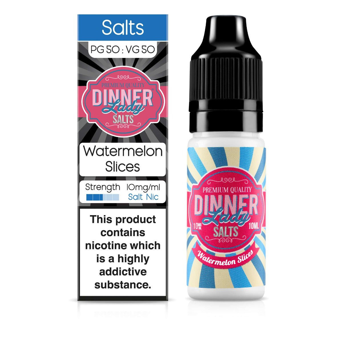 Dinner Lady Watermelon Slices Nic Salt E-Liquid