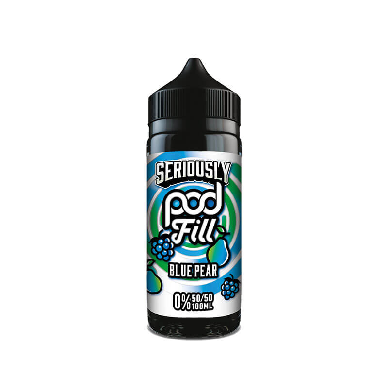 Doozy Vape Co Seriously Pod Fill Blue Pear 100ml Shortfill E-Liquid