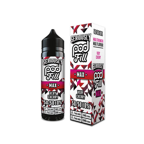 Doozy Vape Co Seriously Pod Fill MAX Very Cherry Shortfill - 40ml