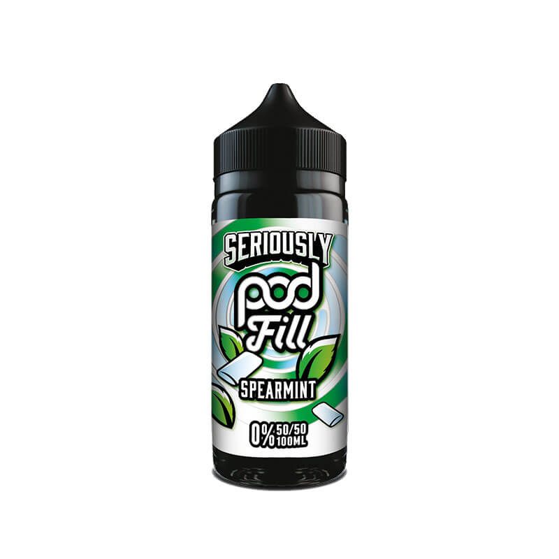 Doozy Vape Co Seriously Pod Fill Spearmint 100ml Shortfill E-Liquid