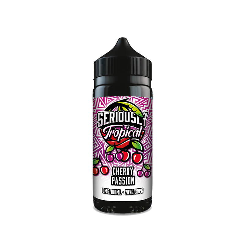 Doozy Vape Co Seriously Tropical Cherry Passion 100ml Shortfill E-Liquid