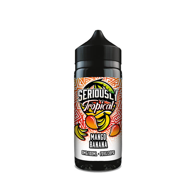 Doozy Vape Co Seriously Tropical Mango Banana 100ml Shortfill E-Liquid