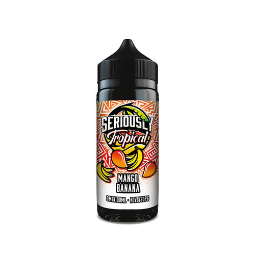 Doozy Vape Co Seriously Tropical Mango Banana 100ml Shortfill E-Liquid