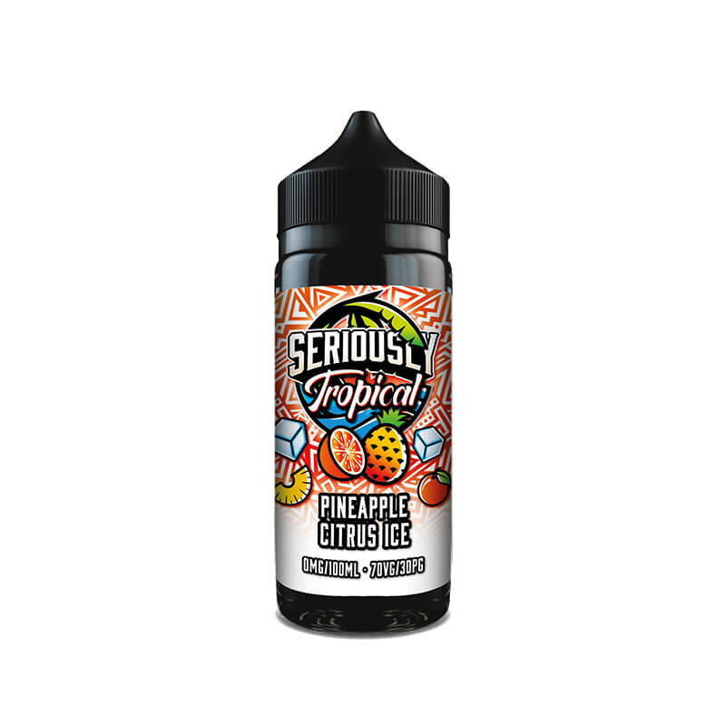 Doozy Vape Co Seriously Tropical Pineapple Citrus Ice 100ml Shortfill E-Liquid