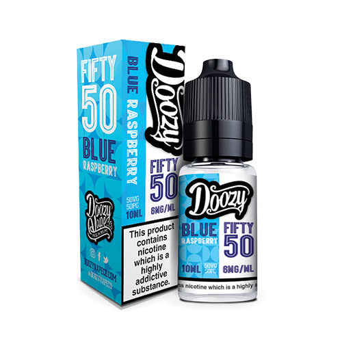 Doozy Vape Co Blue Raspberry 50/50 E-Liquid