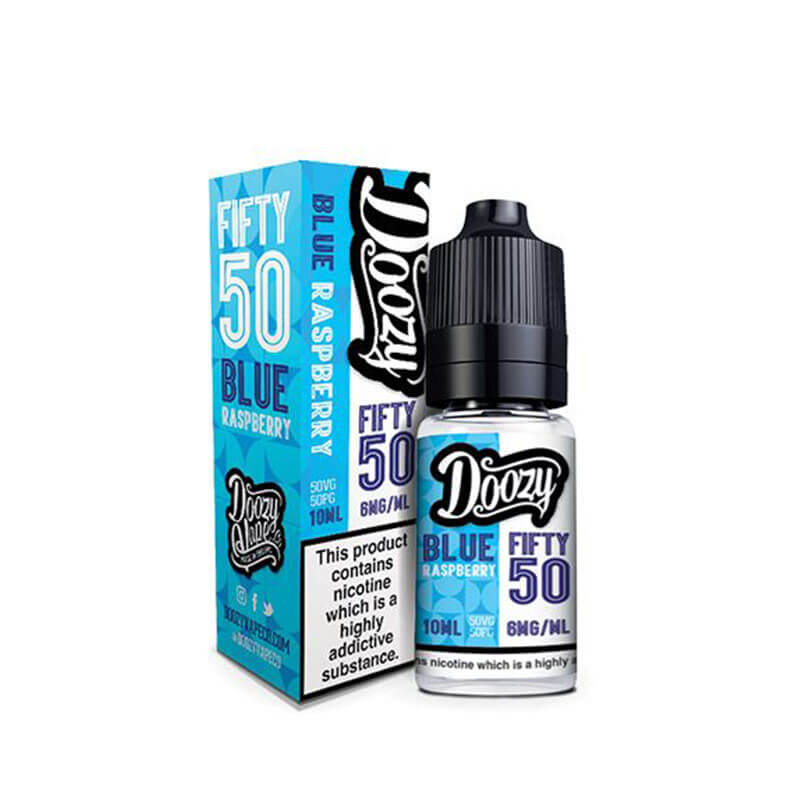 Doozy Vape Co Blue Raspberry 50/50 E-Liquid