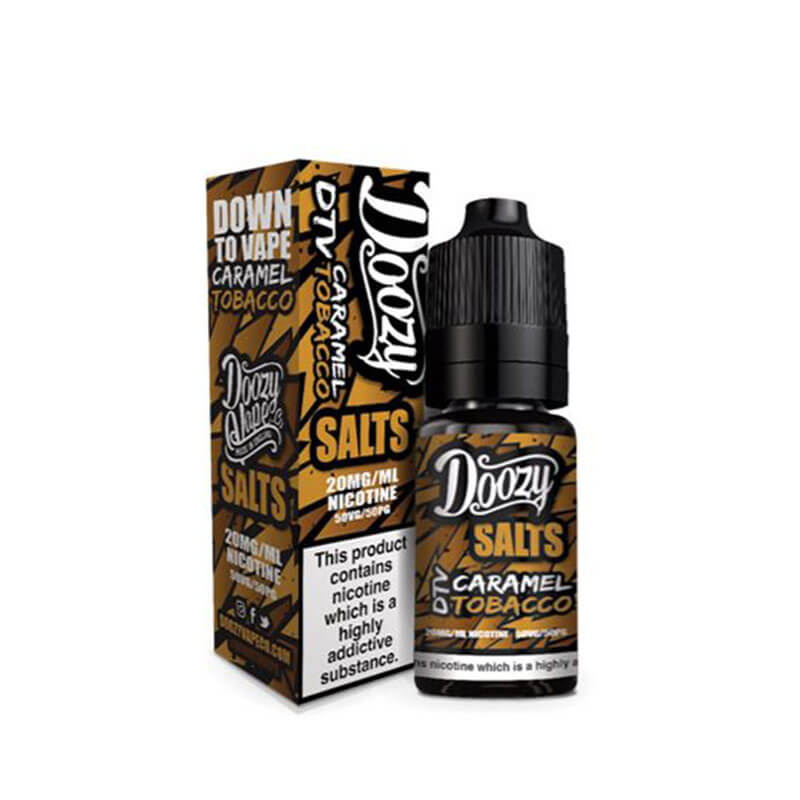 Doozy Vape Co Caramel Tobacco Nicotine Salts