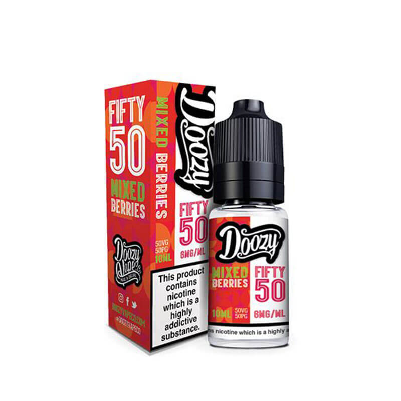 Doozy Vape Co Mixed Berries 50/50 E-Liquid