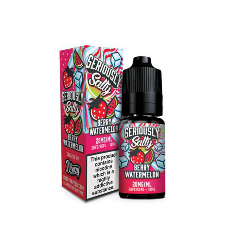 Doozy Vape Co Seriously Salty Berry Watermelon Nic Salt E-Liquid