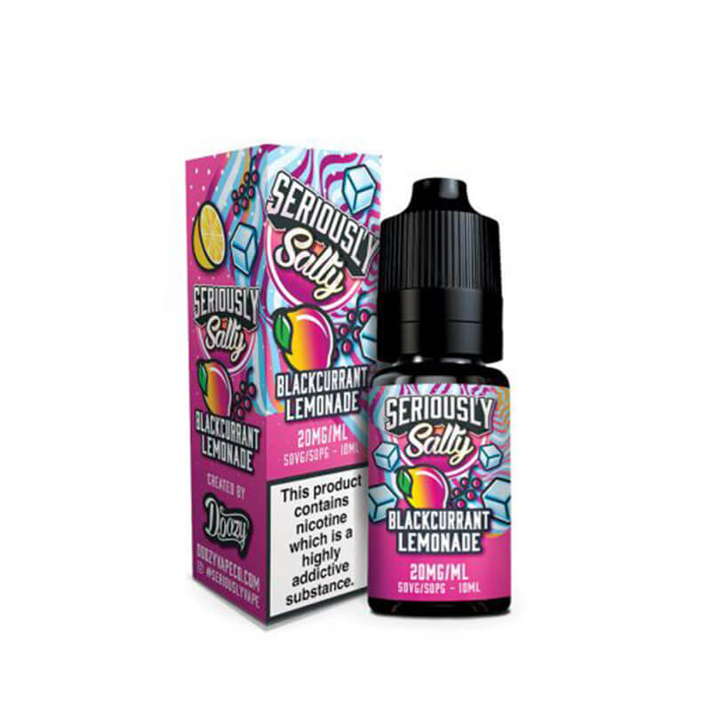 Doozy Vape Co Seriously Salty Blackcurrant Lemonade Nic Salt E-Liquid