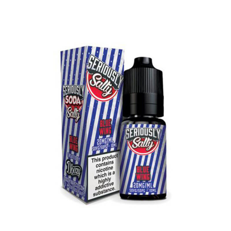 Doozy Vape Co Seriously Soda Blue Wing Nic Salt 10ml E-Liquid