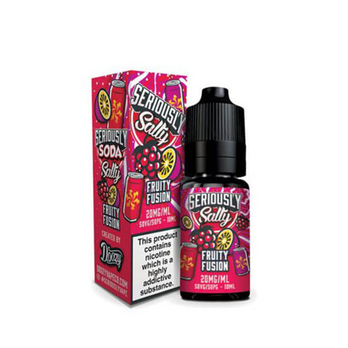 Doozy Vape Co Seriously Soda Fruity Fusion Nic Salt 10ml E-Liquid