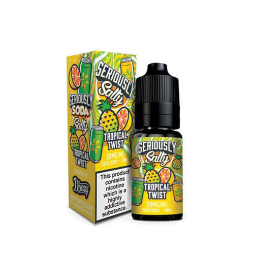 Doozy Vape Co Seriously Soda Tropical Twist Nic Salt 10ml E-Liquid