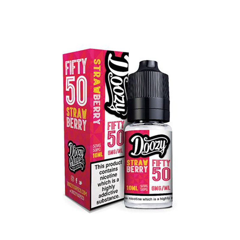 Doozy Vape Co Strawberry 50/50 E-Liquid