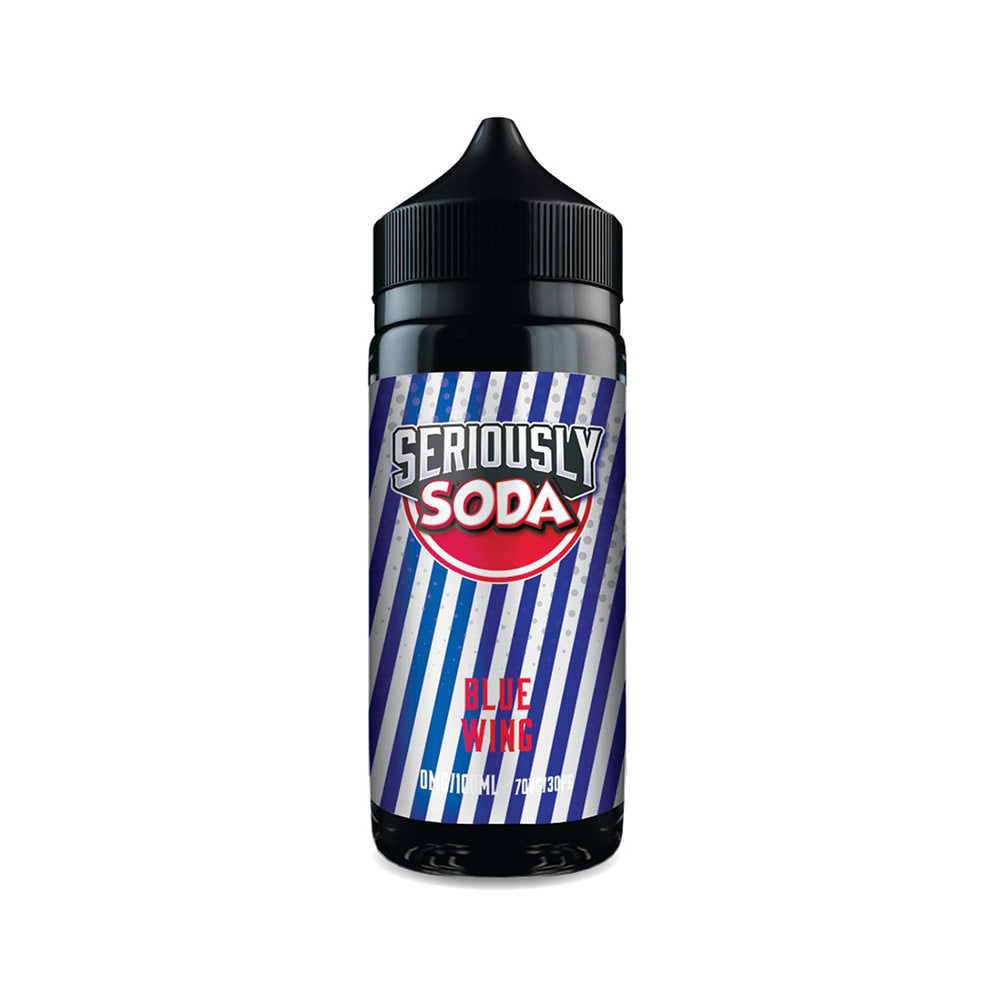 Doozy Vape Co Seriously Soda Blue Wing 100ml Shortfill E-Liquid