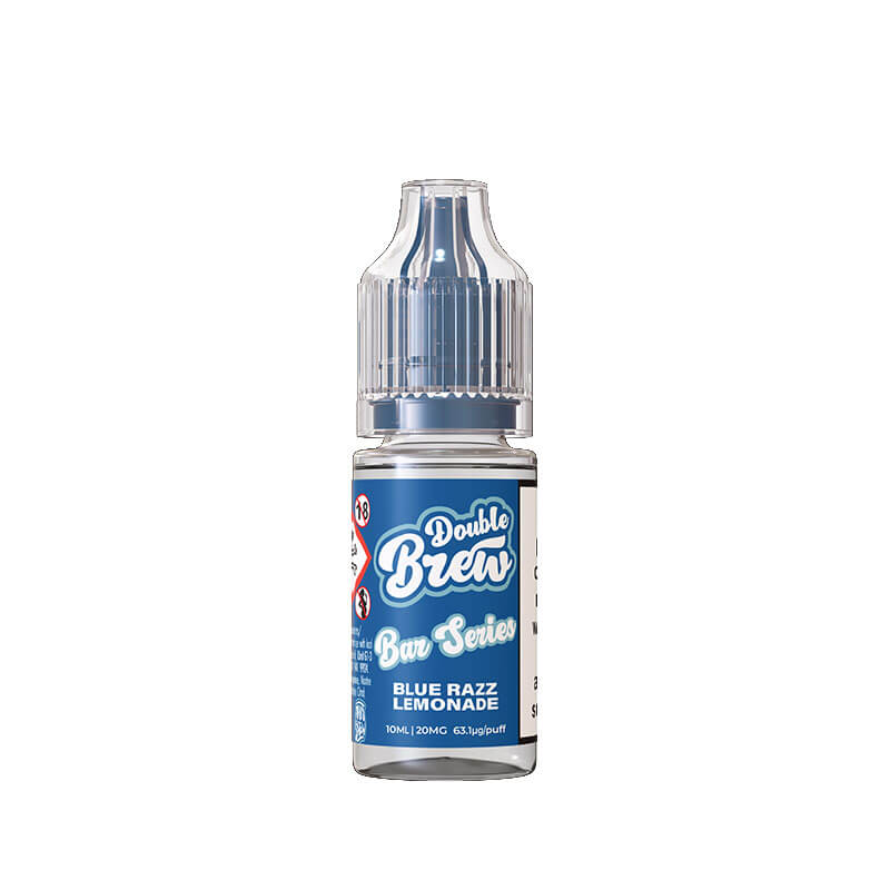 Ohm Brew Double Brew Blue Razz Lemonade 10ml Nic Salt E-Liquid