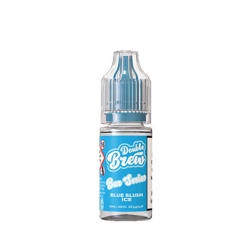 Ohm Brew Double Brew Blue Slush Ice 10ml Nic Salt E-Liquid