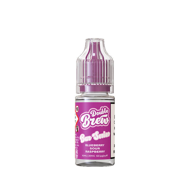 Ohm Brew Double Brew Blueberry & Raspberry 10ml Nic Salt E-Liquid