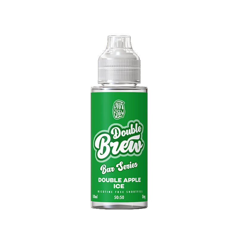 Ohm Brew Double Brew Double Apple Ice 100ml Shortfill