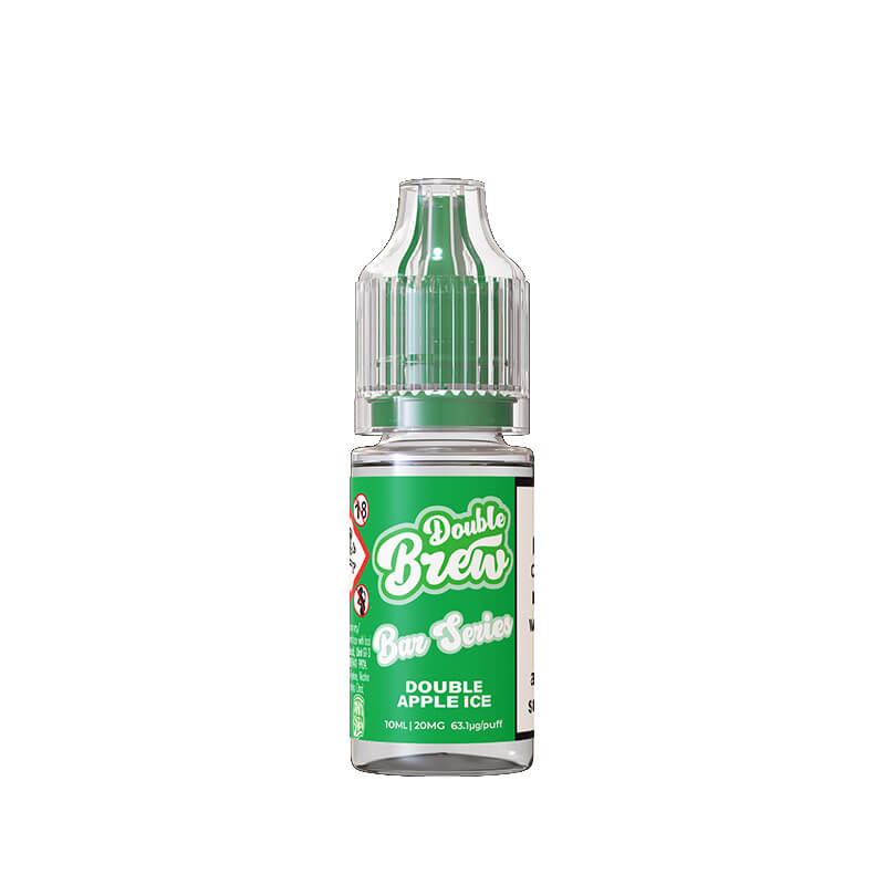 Ohm Brew Double Brew Double Apple Ice 10ml Nic Salt E-Liquid