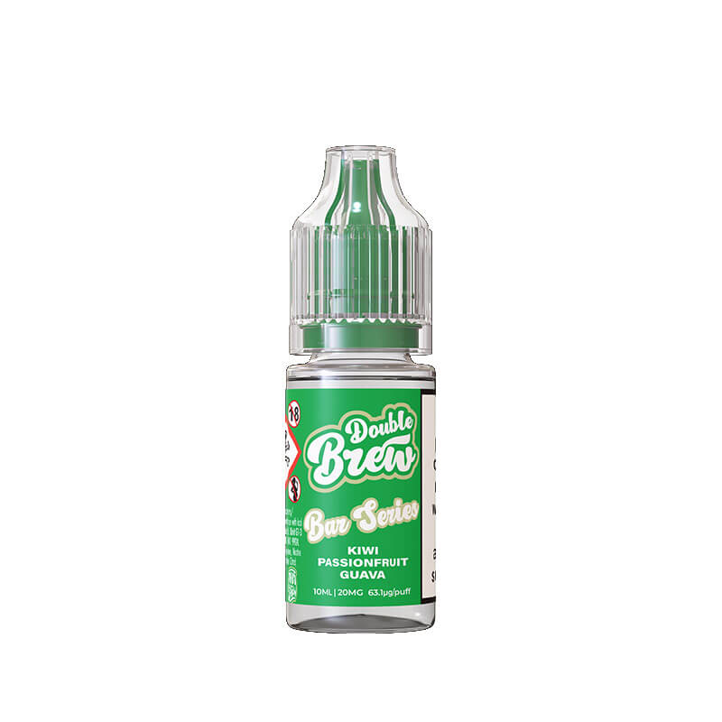 Ohm Brew Double Brew Kiwi Passionfruit Guava 10ml Nic Salt E-Liquid